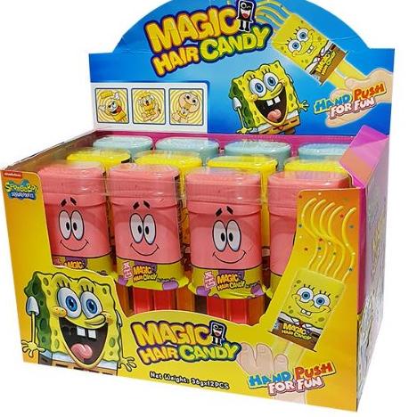 

➫Kekinian Korean Magic Hair Candy / Korea Viral Squidward Spongebob Candy / Magic Hair Candy Viral ONG9