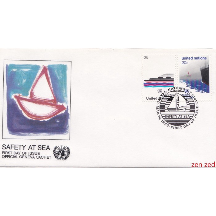

A407 Prangko United Nations 1983 Safety at Sea 1 Pcs