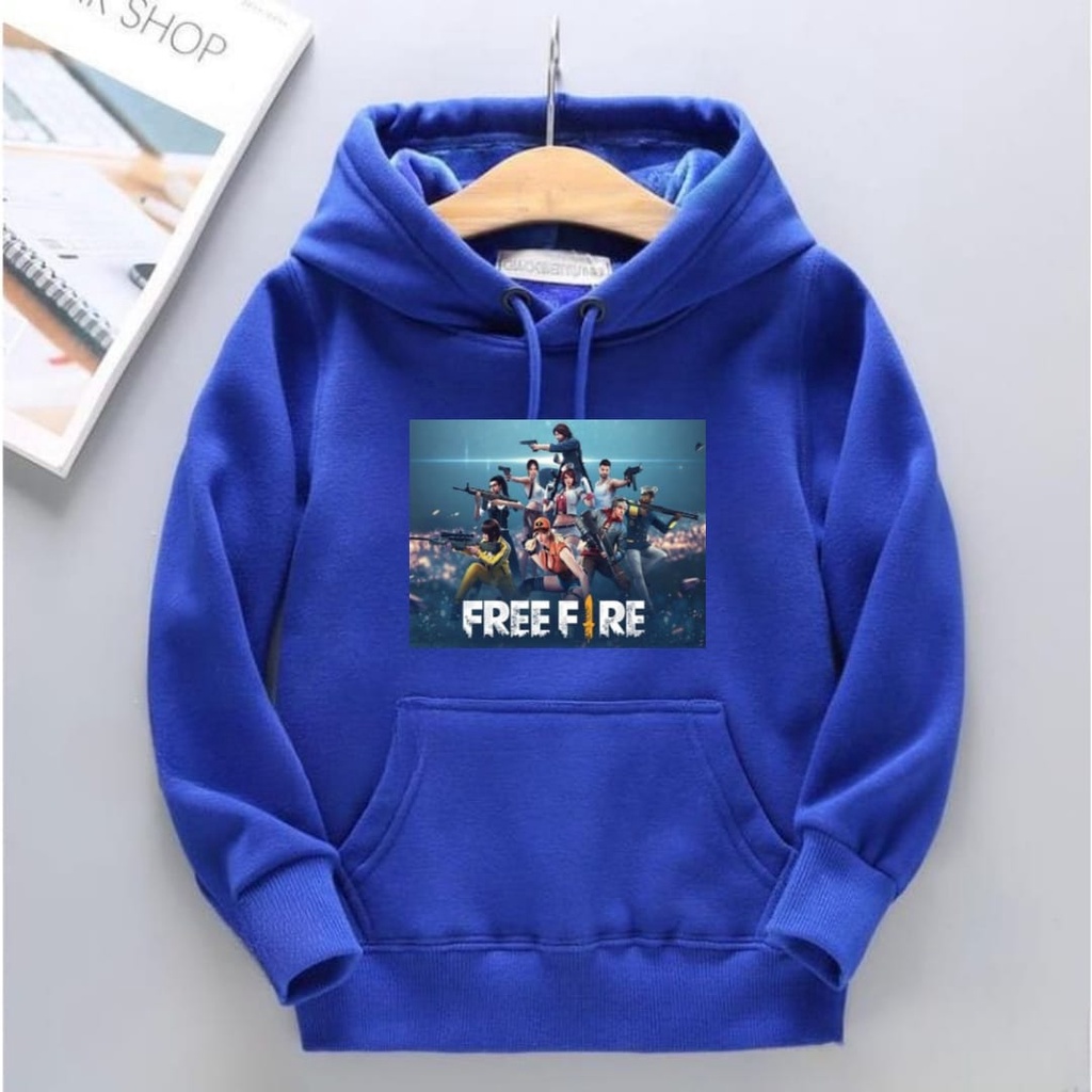 BAJU ANAK SWEATER FREE FIRE 3D UNTUK ANAK 2-10 TAHUN BISA COD KE239