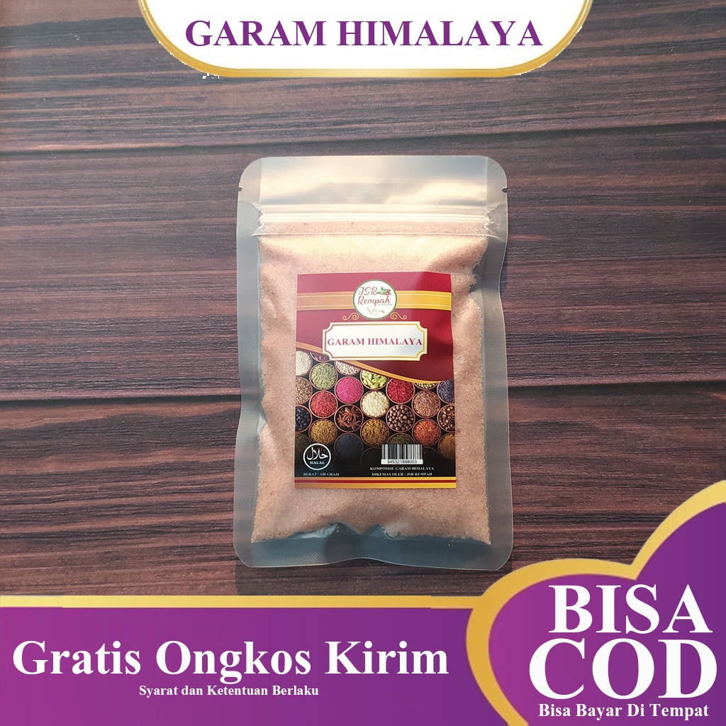 

Garam Himalaya / Pink Himalaya Salt - By RAMUAN JSR