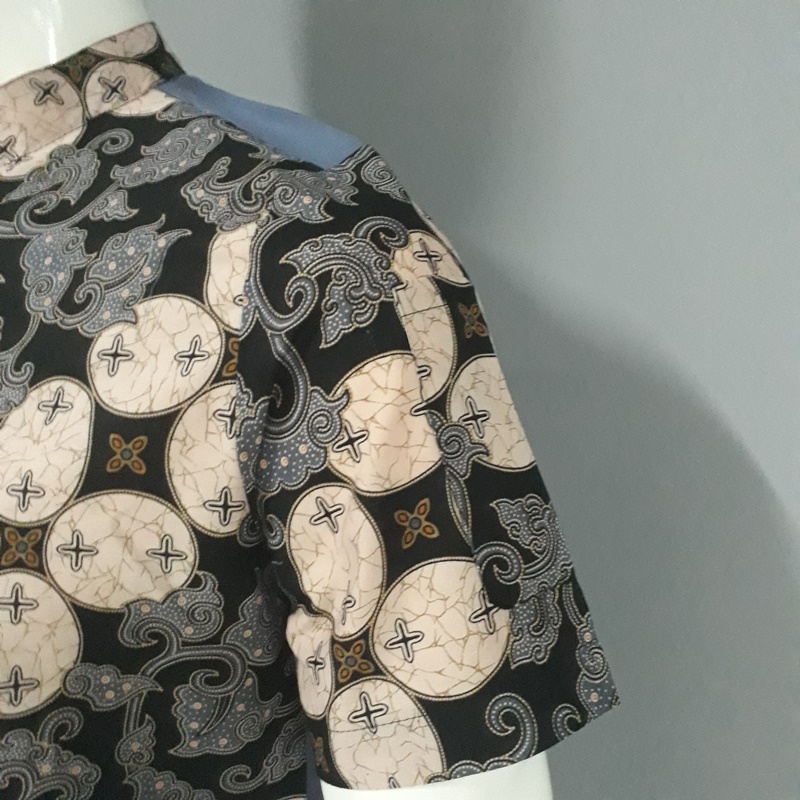 Chef Wear Baju Koki SS Komb Batik A / B / C / D