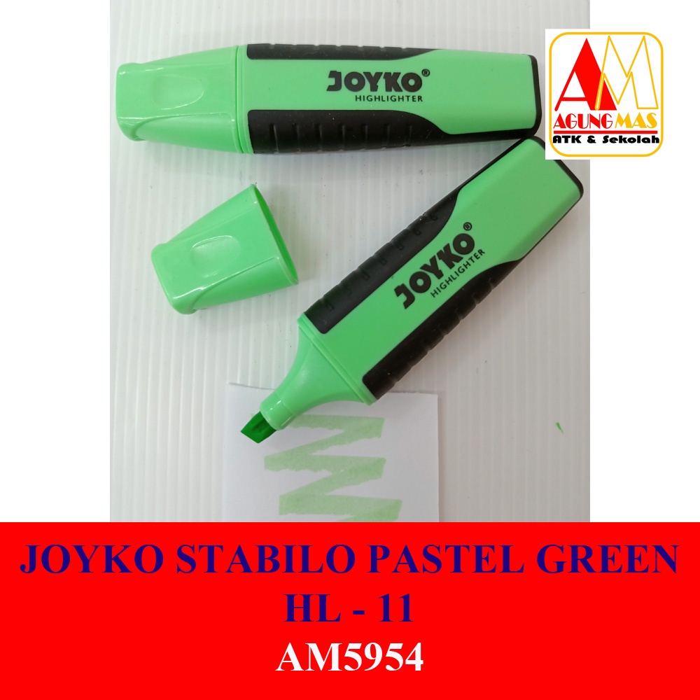 

JOYKO STABILO PASTEL GREEN HL - 11