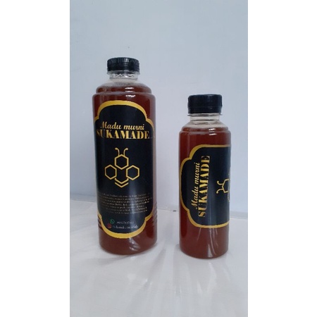 

SUKAMADE Madu Cerana 500ml - Madu Hutan - Madu Asli 100% - Madu Herbal - Madu Apis Cerana Super