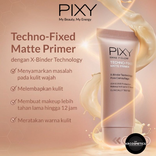 PIXY Make It Glow Techno Fixed Matte Primer pixy 25 ml