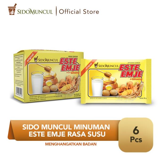 

Sido Muncul Minuman Este Emje Susu 6x5's - Menghangatkan Tubuh