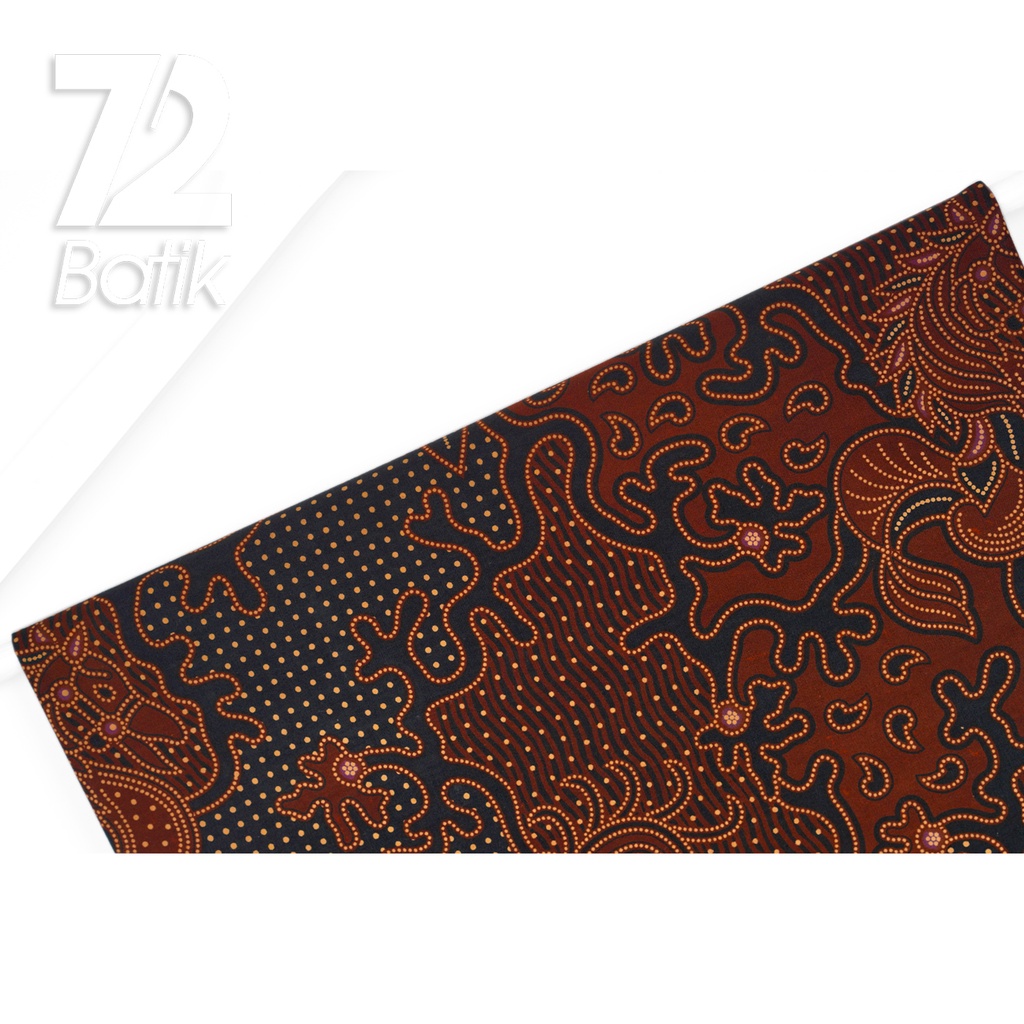 KAIN BATIK KATUN Premium Motif Kuda Lumping Warna Ungu Coklat 723012 Cap 72IL Jarik Jarit Samping Kebat Panjang Batik Katun Modern Premium Bahan Seragam Batik Pernikahan Kantor Keluarga Murah Kamen Jadi Batik Bali Lembaran