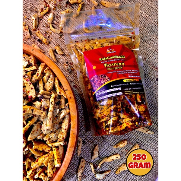 

Basreng stick Daun Jeruk 250 gram Rajacemilan30