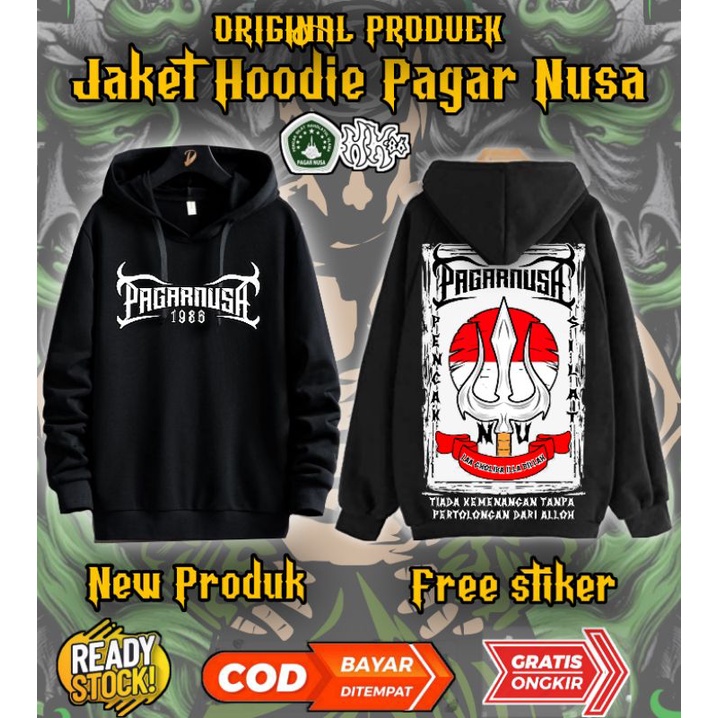 ( COD ) Jaket pagar nusa terbaru / hoodies PN / JAKET SILAT Pagar nusa / Gasmi / GaraPN / senyaPN