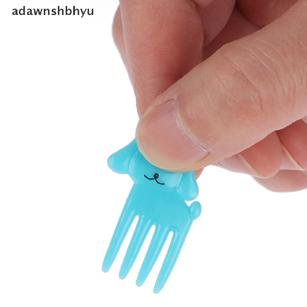 Adawnshbhyu 10pcs Mini Animal Kartun Food Picks Anak Snack Kue Dessert Garpu Buah ID