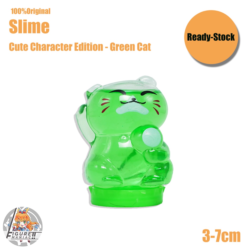 Mainan Anak - Slime MINI CAT Edition Import Premium Slime Lucu Cute Slime Aman Crystal Mud Galaxy Mud
