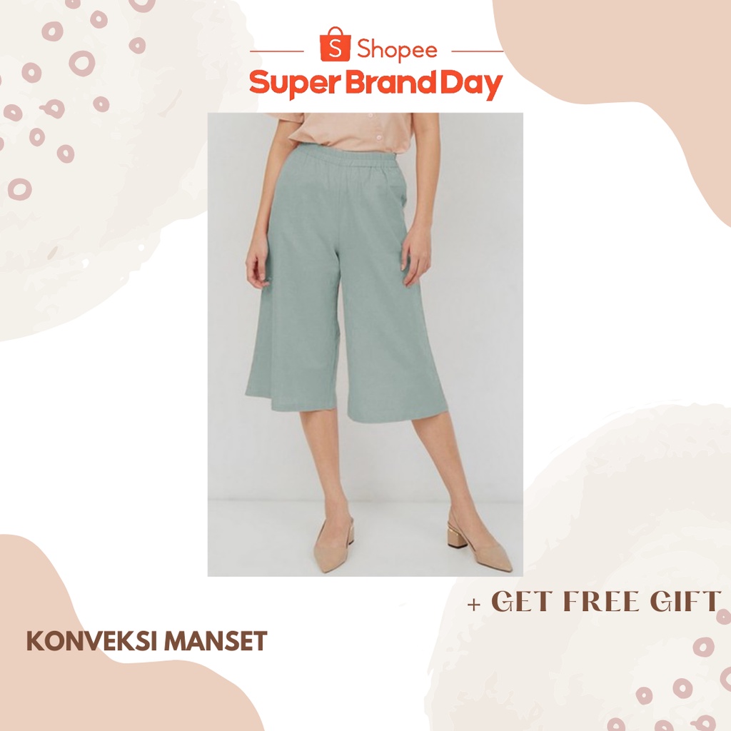 CELANA KULOT PENDEK 7/8 ALL SIZE [ BISA COD ]/PROMO/DISKON