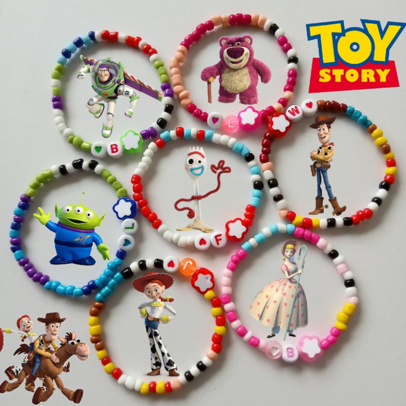 Jual Beads Bracelet Toy Story Edition Beaded Toy Story Gelang Manik