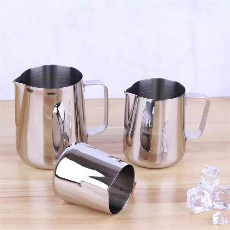 Milk Jug SUS304 Cappucino Latte Art Jug Stainless