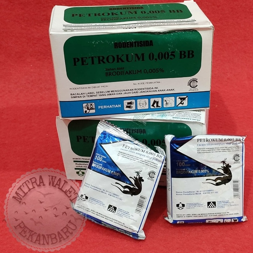 Racun Tikus Ampuh Petrokum Mati Kering Tidak Berbau