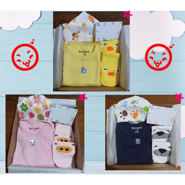 hampers bayi perempuan | hampers baby girl | jumper bayi perempuan motif | kado bayi | parcel lahiran