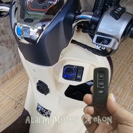 Paket Keyless Honda Scoopy Tahun 2017 Ke Atas Khusus Pake Remot Bawaan