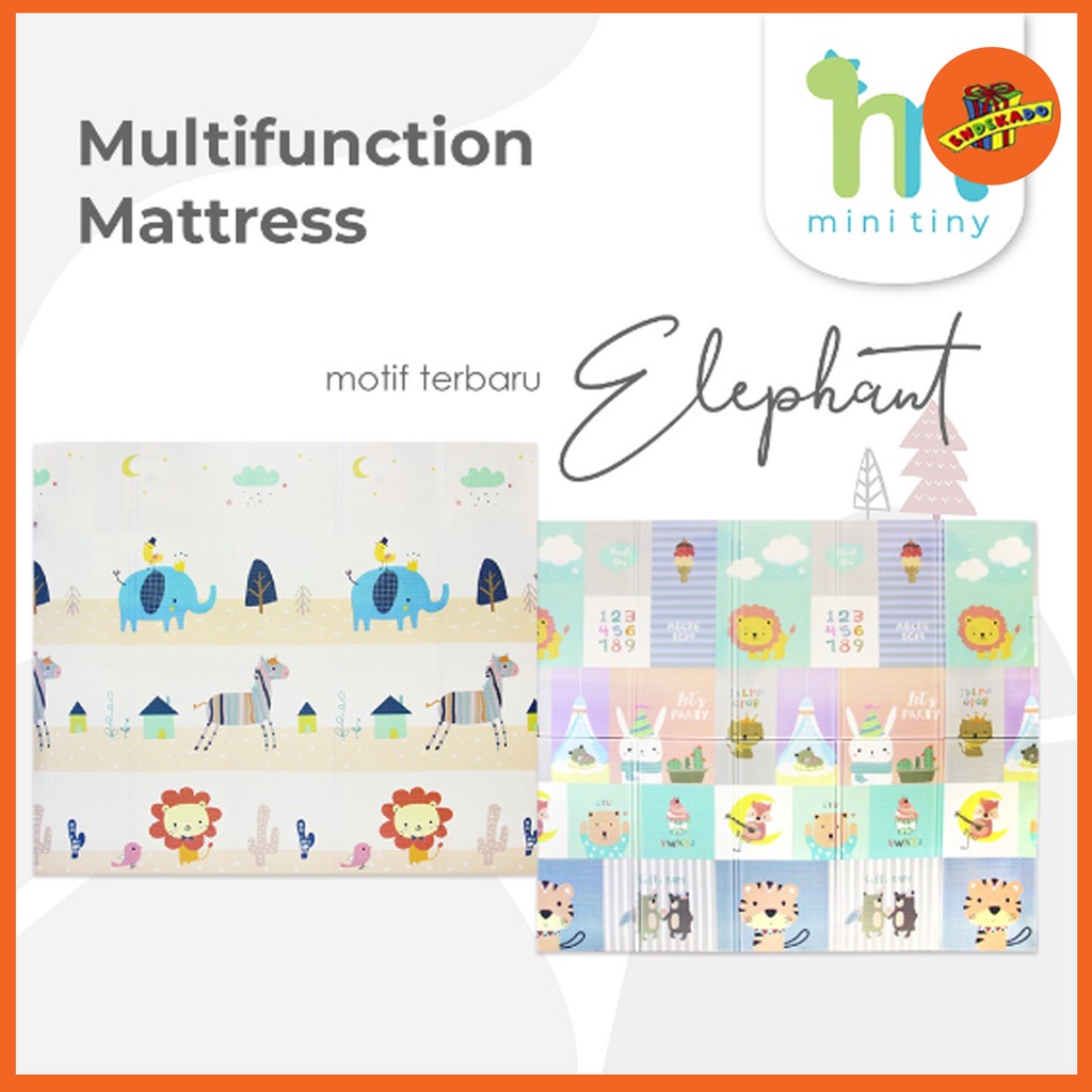 MINITINY Multifunction Mattress Playmat 180 x 200 cm - Matrass Lipat