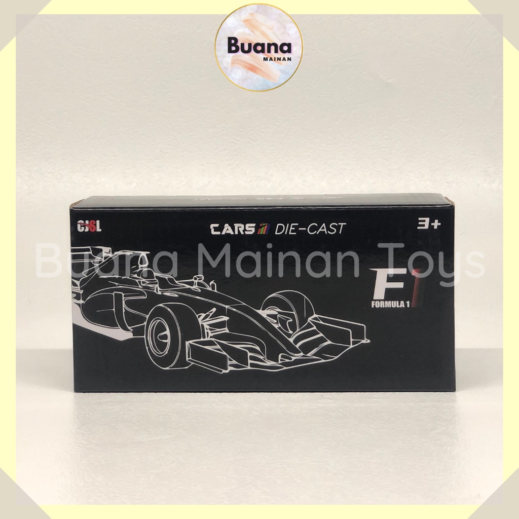 DIECAST MOBIL F1 SPORT RACE CAR MAINAN MOBIL BALAP ANAK FORMULA 678