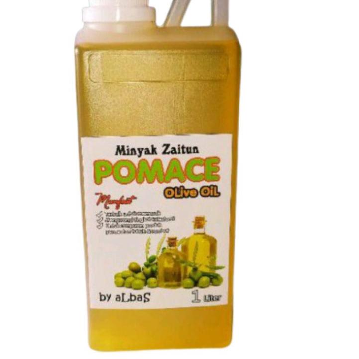

[KODE PRODUK AGCU842] Pomace Olive Oil / Minyak Zaitun Pomace 1 Liter Terbaik memasak menumis menggoreng aLBaS