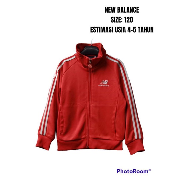Jaket Tracktop Anak New Balance Thrift