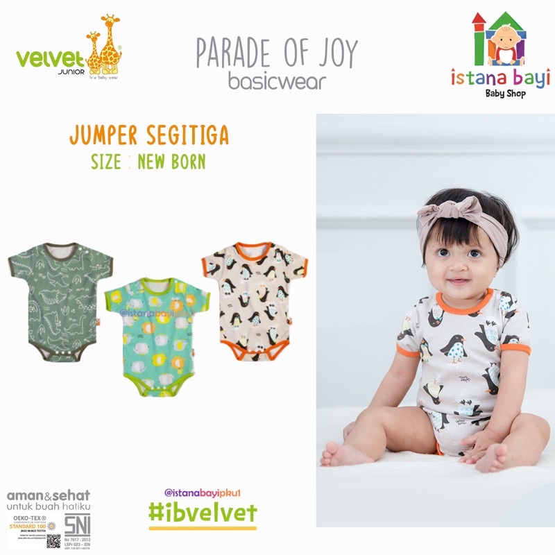 Velvet Junior jumper Segitiga GREAT ADVENTURE - Jumper Bayi/Jumper Velvet Junior Murah