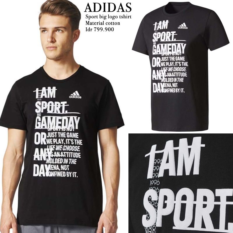 Adds sport print logo