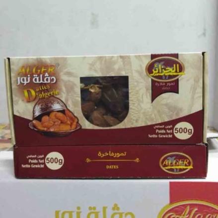 

[BAYAR DITEMPAT] Kurma TUNISIA TANGKAI 500GR Tunis Tangkai Deglet Noor Premium Quality Fresh