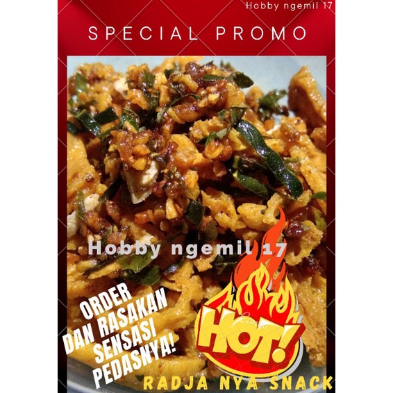 

KRIPIK KENTAKI PEDAS DAUN JERUK 100GR