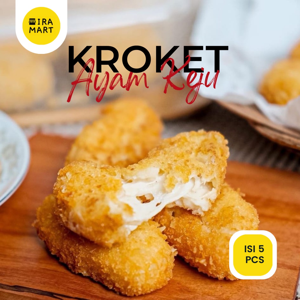 

Kroket Ayam Keju | Frozen Food | Ira Mart