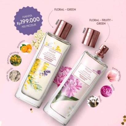 Women's Collection Radiant Peony Eau de Toilette/Women's Collection Powdery Mimosa Eau de Toilette/Cherry Blossom Edt/White Lilac Edt