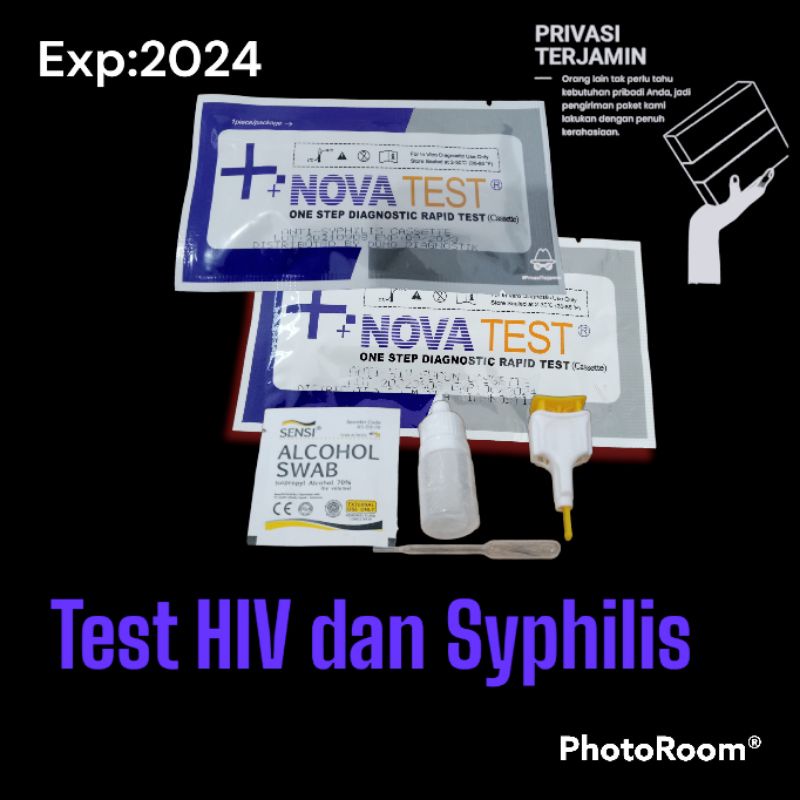 Jual Alat cek/test HIV dan Syphilis akurat Mandiri Shopee Indonesia