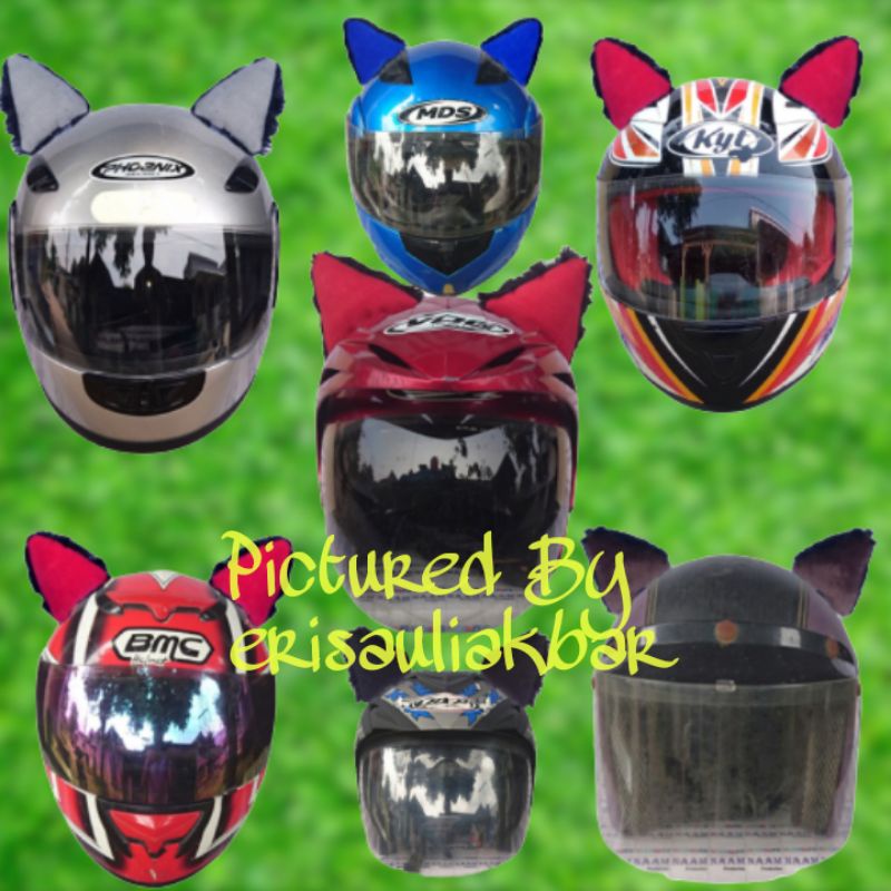 Kuping Kucing Helm, Kuping Kucing, Kuping Macan, Kuping Helm Fullface, Kuping Helm Halfface