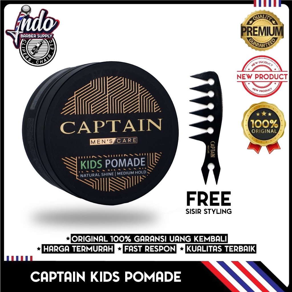 Captain Pomade Kids / Pomade Anak