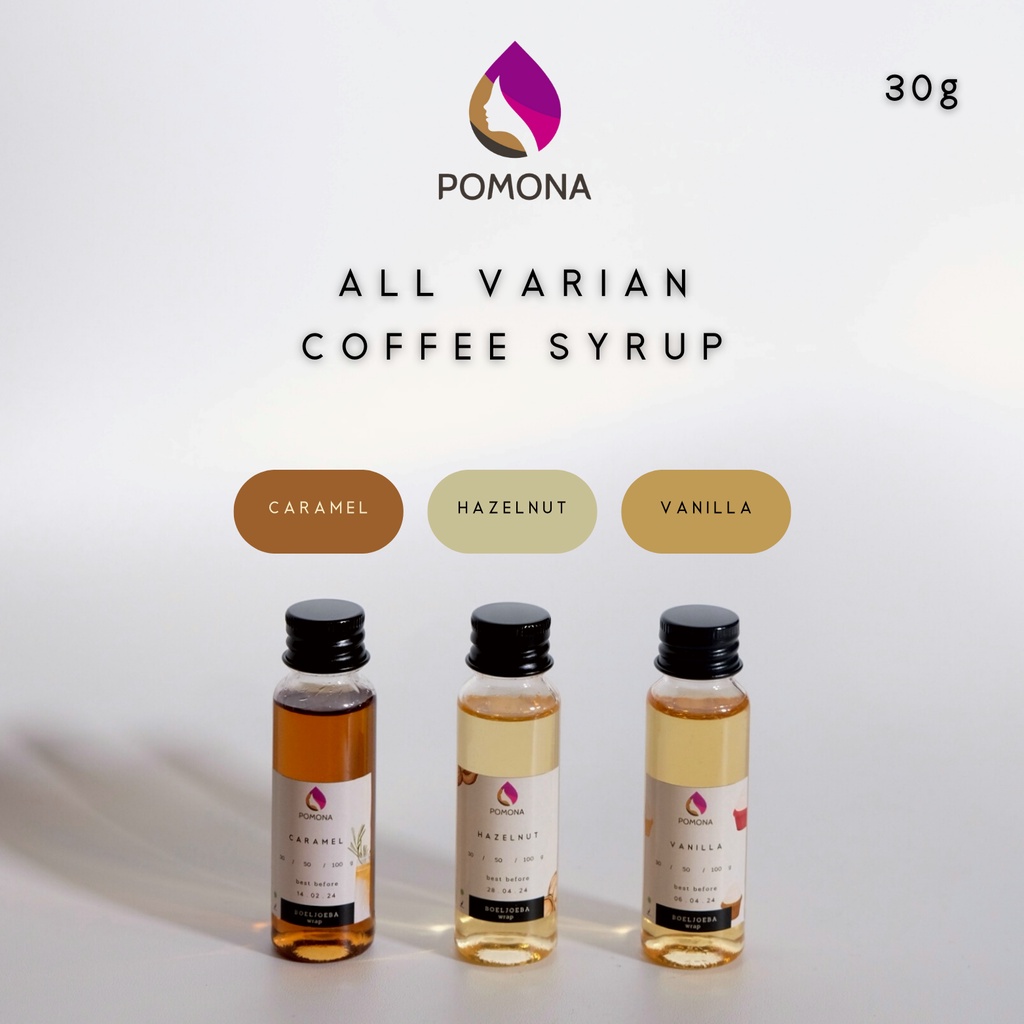 Pomona All Varian Coffee Syrup Repack [30] g