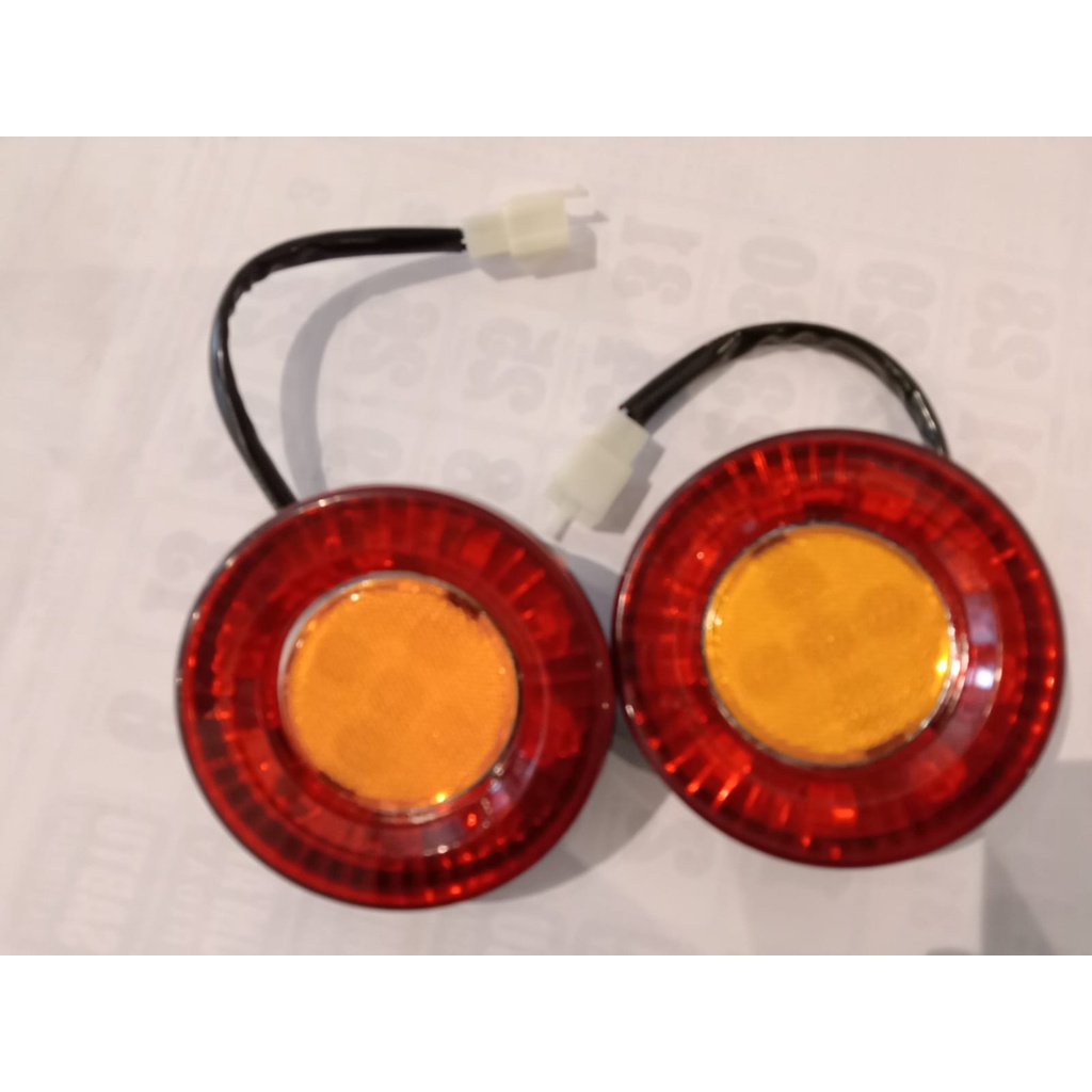 [SET] LAMPU BELAKANG SEPEDA LISTRIK RODA TIGA U-WINFLY TYPE MALEO