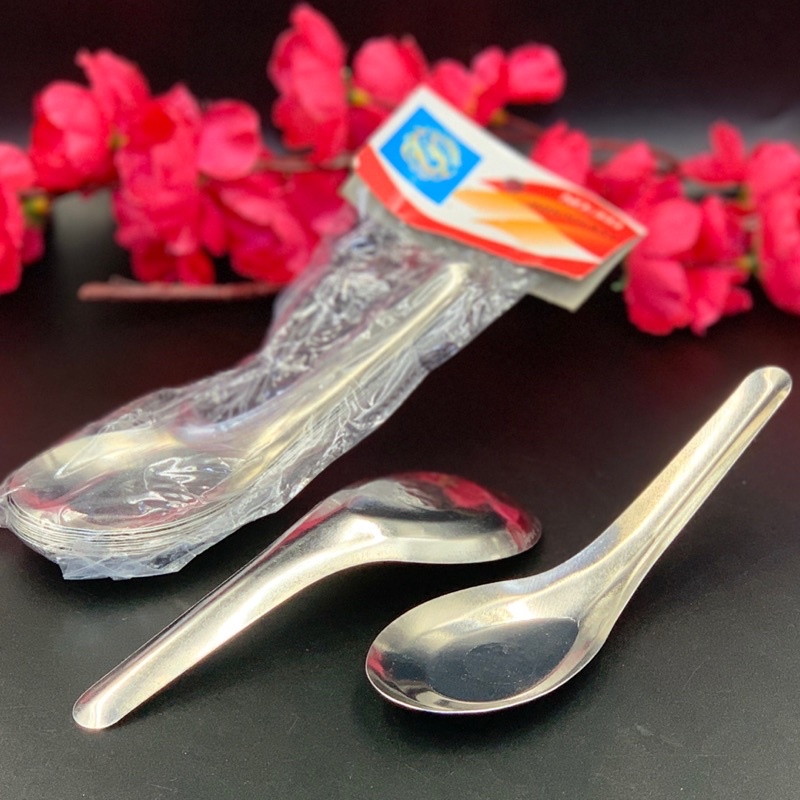 Sendok bebek 333 isi 12pcs 12 pcs stainles stainless steel besi anti karat | Duck spoon besi isi 12 pcs 1 lusin