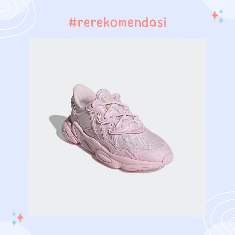 Adidas Ozweego FX6094 (Baby Pink, size UK 5 = EU 38) - #rerekomendasi