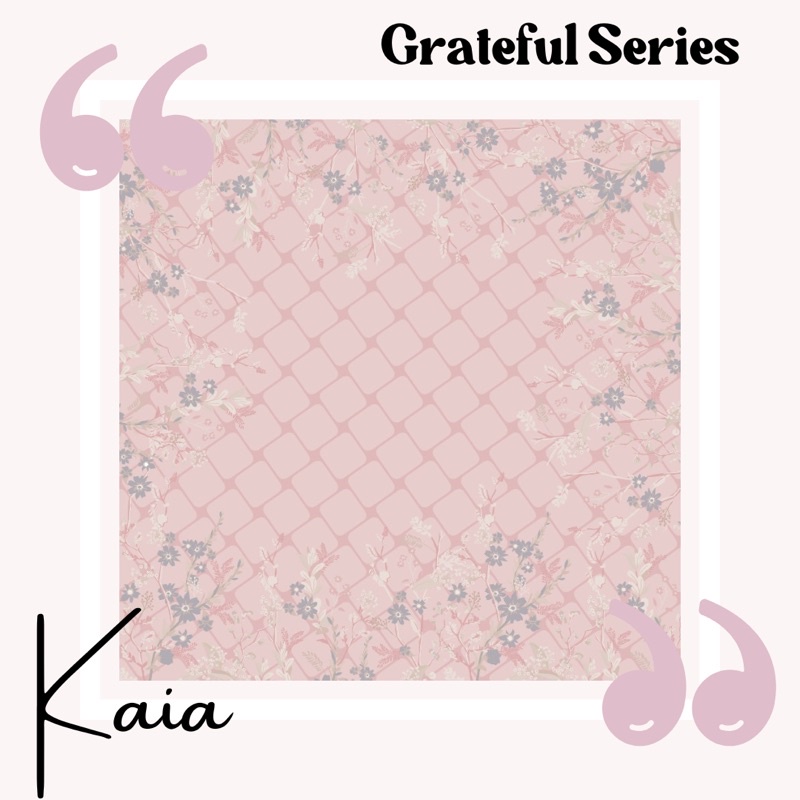 La Vierra Signature Scarf Grateful Series