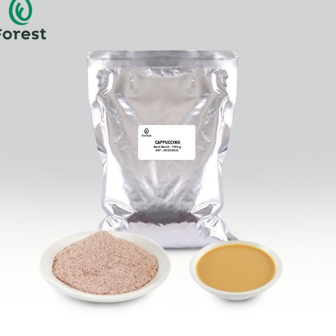 

1.1 CAPPUCCINO Bubuk Minuman Powder - FOREST Bubble Drink .,,.,.,