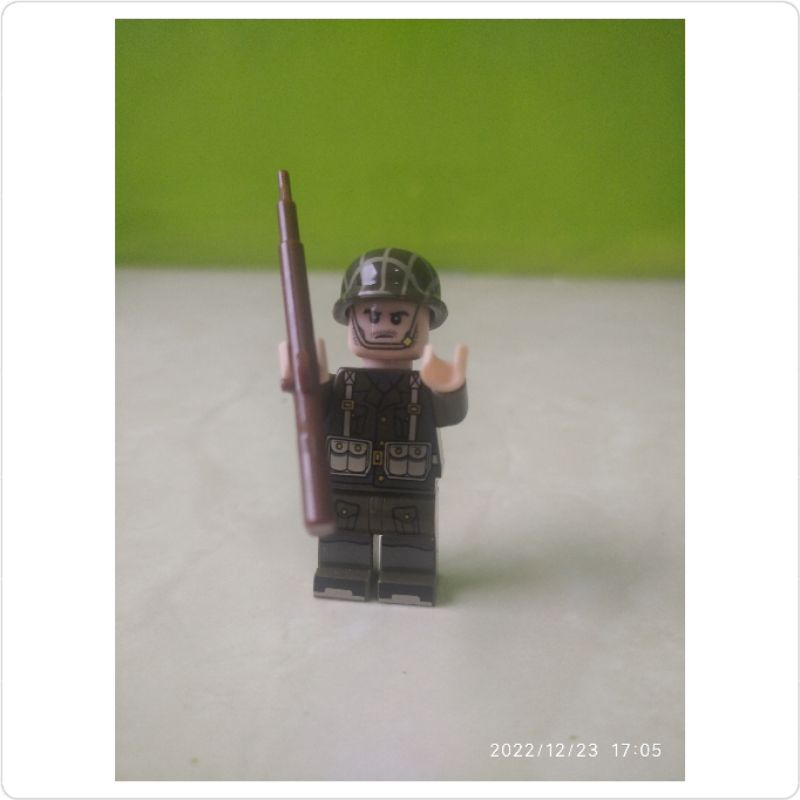 Minifigure brick world war WW2 elite officer Allied01 USA4