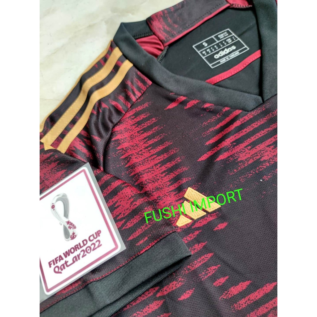 Jersey Baju Bola Jermann Away Full Patch EURO 2022 2024 Grade Ori