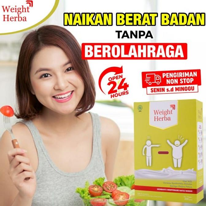 

[BISA COD] Weight Herba - 100% Original Susu Penggemuk Penambah Berat Badan