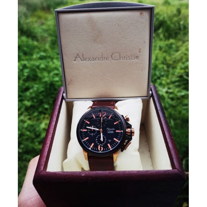 Jam tangan Alexandre Christie 6374MC second original
