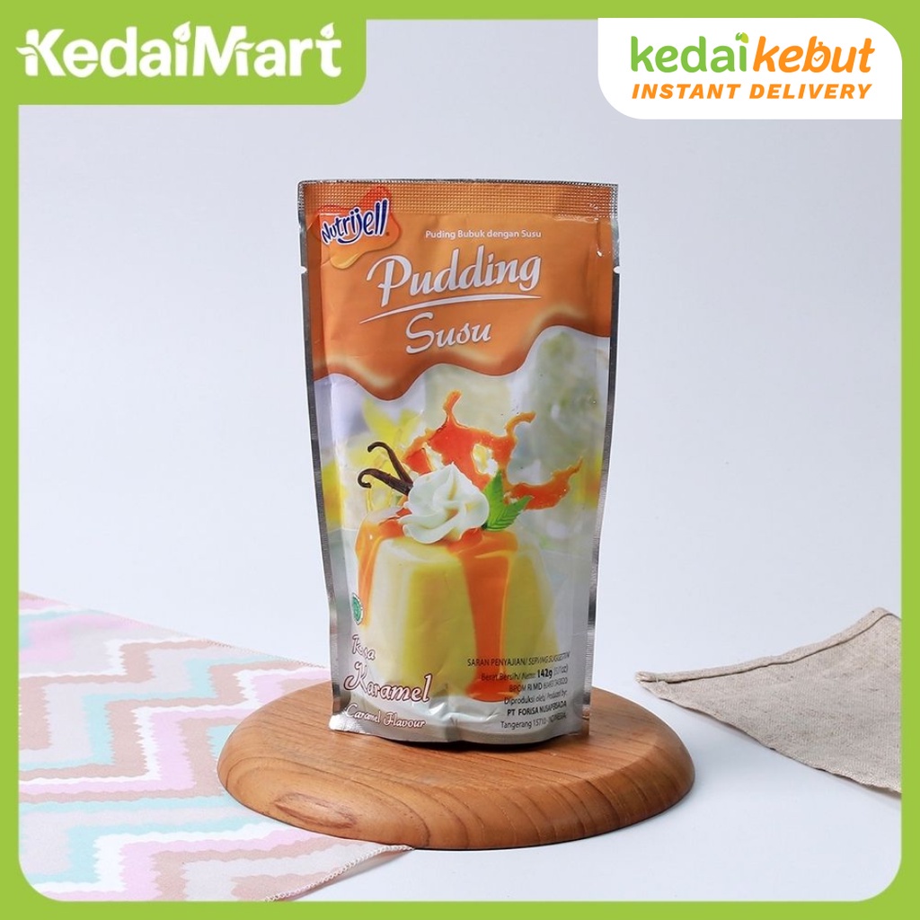 

Pudding Susu Nutrijell Rasa Caramel 145 Gram