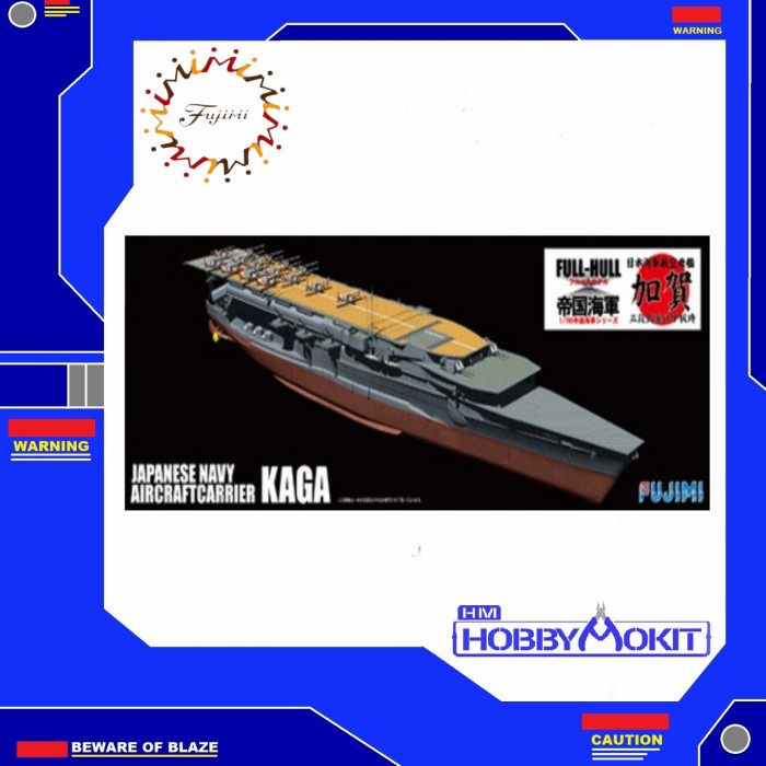 FUJIMI - 1/700 IJN Carrier Kaga Three Flight Deck Version Full Hull