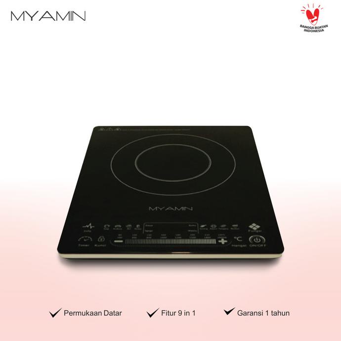 MYAMIN Kompor Induksi/Kompor Listrik/Portable/CookTop/Cooker 2000 Watt