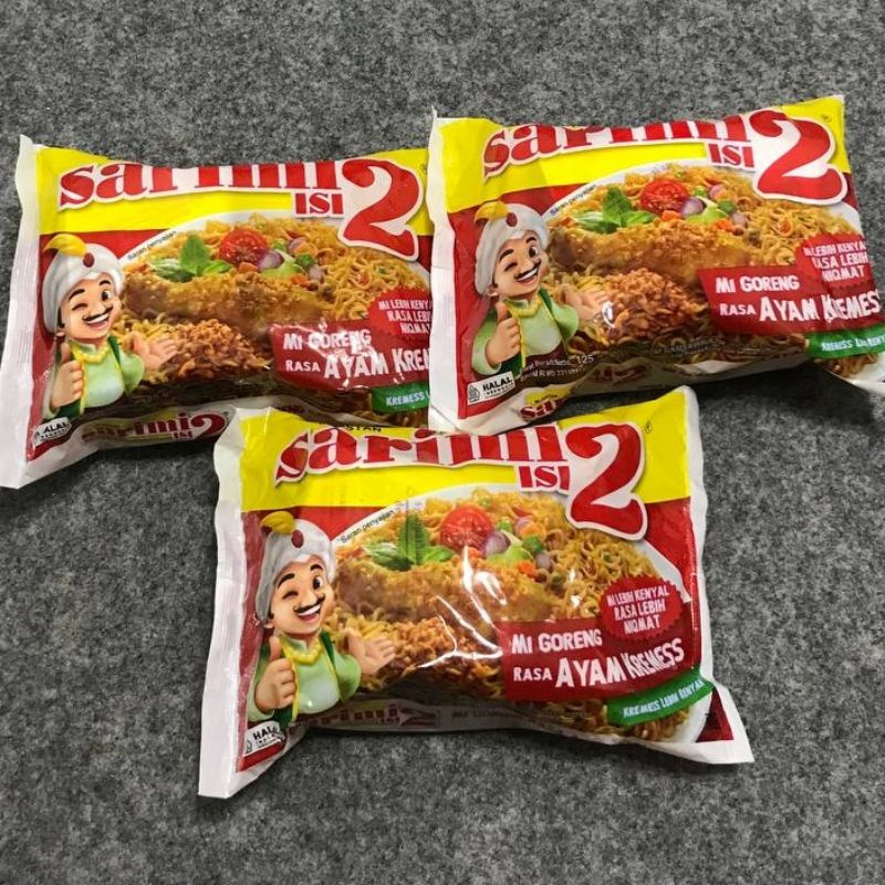 

Sarimi Isi 2 Rasa Ayam Kremes 125gr