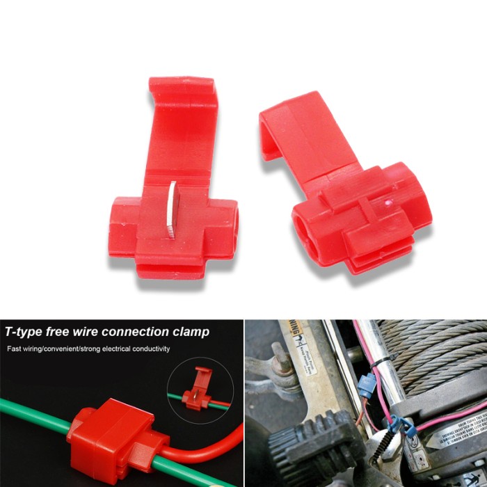 Connector Jumper Kupas Kulit Kabel Quick Splice Wire Snap Scotch Lock