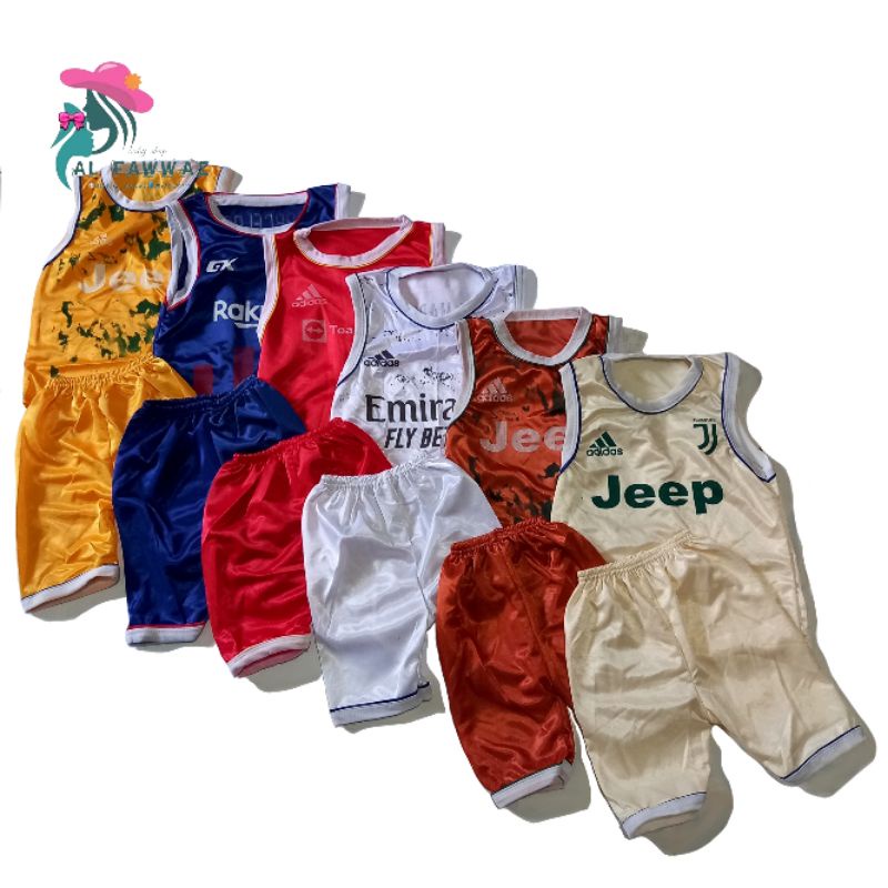 Setelan jersey anak