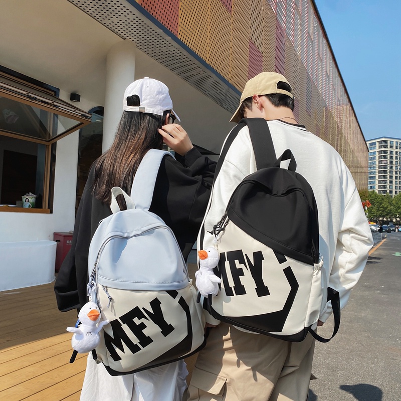 Uphike Tas Couple Dewasa Tas Ransel Sekolah Unisex Backpack Travel Import Anti Air TR609